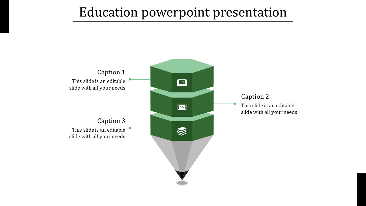 Creative Education PowerPoint Presentation and Google slides-Pencil Model